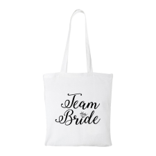 ZSONA DEKOR Team Bride - Bevásárló táska fehér v4 kézitáska és bőrönd