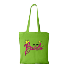 ZSONA DEKOR Team bride - Bevásárló táska zöld v1 kézitáska és bőrönd