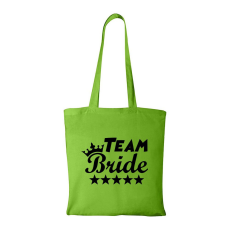 ZSONA DEKOR Team Bride - Bevásárló táska zöld v3