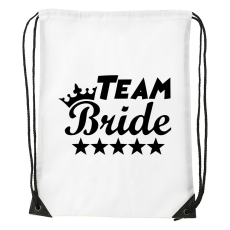 ZSONA DEKOR Team Bride - Sport táska fehér