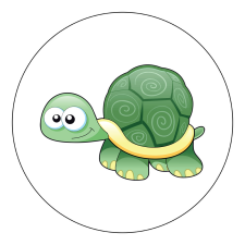 ZSONA DEKOR Vasalható Ovis jel csomag Teknős mintával ajándéktárgy