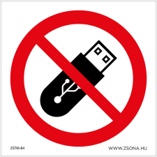 Zsona Mágneses vagy elektronikus adathordozóval belépni tilos! Műanyag tábla 150x150 mm információs címke