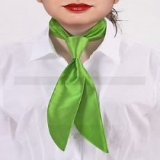  Zsorzsett női nyakkendő - Almazöld