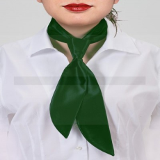  Zsorzsett női nyakkendő - Sötétzöld