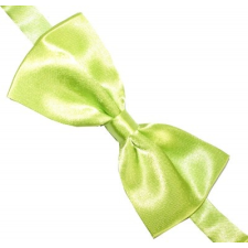  Zsorzsett szatén csokornyakkendő - Limezöld nyakkendő