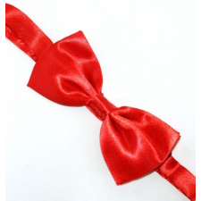  Zsorzsett szatén csokornyakkendő - Piros nyakkendő