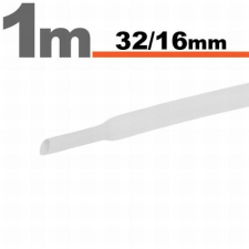  Zsugorcső 32mm/16mm fehér villanyszerelés