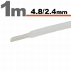  Zsugorcső átlátszó 4,8/2,4mm 11025T