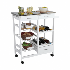  Zsurkocsi, fehér/márvány, SEMIR bútor