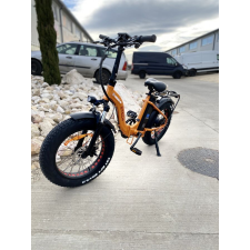 ZTECH ZT-89 C Fatbike elektromos kerékpár - narancssárga összecsukható elektromos kerékpár