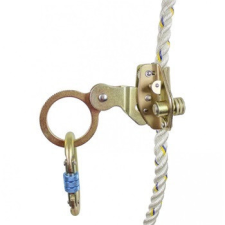 Zuhanásgátló Irudek Ergostop 14mm átmérőjű kötélhez, ezüst, +30m kötél munkavédelem