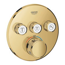 Zuhany csaptelep Grohe Grohtherm Smartcontrol vakolat alatti rész nélkül Cool Sunrise 29121GL0 csaptelep