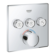 Zuhany csaptelep Grohe Smart Control vakolat alatti rész nélkül króm 29149000 csaptelep