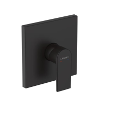 Zuhany csaptelep Hansgrohe Vernis Shape vakolat alatti rész nélkül fekete matt 71668670 csaptelep