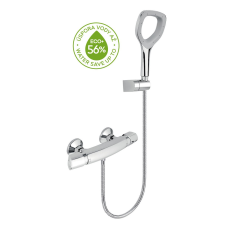 Zuhany csaptelep Novaservis Metalia ECO+ zuhanyszettel együtt króm 57961.0E csaptelep