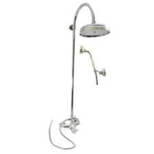 Zuhany csaptelep RAV SLEZÁK LABE zuhanyszettel együtt 150 mm króm L081.53 csaptelep
