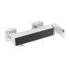 Zuhany csaptelep SIKO Elements zuhanyszett nélkül 150 mm fekete / króm SIKOBSEL268DC