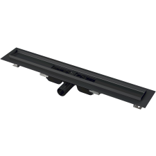  Zuhany lefolyó Alca APZ101BLACK-750 kád, zuhanykabin