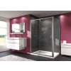  Zuhanyajtó 100x80 cm Huppe Next SIKONEXTD2100STE80