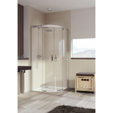 Zuhanyajtó 100x90 cm Huppe Aura elegance 402431.092.322 kád, zuhanykabin