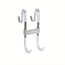  Zuhanyajtó kampó, fém akasztó törölközőkhöz fürdőszoba kiegészítő