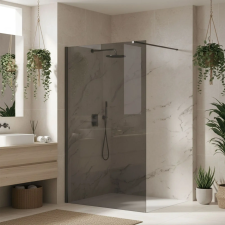  Zuhanyfal Rea Flexi Grey / Titan 80 kád, zuhanykabin