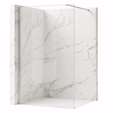  Zuhanyfal Rea Flexi Transparent / Chrome 70 kád, zuhanykabin