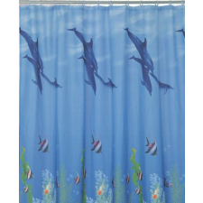 Zuhanyfüggöny - DOLPHIN - Impregnált textil - 180 x 200 cm lakástextília