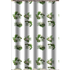 Zuhanyfüggöny - TROPIC - Impregnált textil - 180 x 200 cm lakástextília