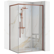 Zuhanykabin SOLAR Copper Brush 100x80 kád, zuhanykabin