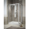  Zuhanykabin tálcával szögletes, 120*80*200cm