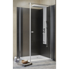  Zuhanykabin viztiszta üveggel tálca nélkül 90x90x190 kád, zuhanykabin