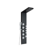  Zuhanylap, Blackswan, M8015 típusú fekete modell SPA funkciókkal, mérete 114 cm