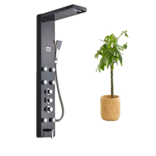  Zuhanyoszlopos csaptelep, termosztatikus vezérlés, SPA masszázs permetező, ORB A csaptelep