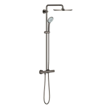 Zuhanyrendszer Grohe Euphoria System termosztatikus csapteleppel Hard Graphite 26075A00 csaptelep