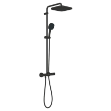  Zuhanyrendszer Grohe Vitalio Comfort termosztatikus csapteleppel fekete matt 266962431 csaptelep