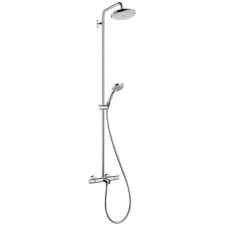 Zuhanyrendszer Hansgrohe Croma kádi termosztáttal króm 27223000 csaptelep