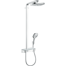 Zuhanyrendszer Hansgrohe Raindance Select E termosztatikus csapteleppel króm 27126000 csaptelep