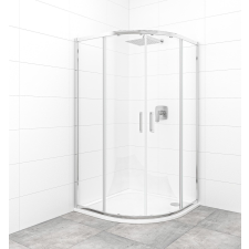 Zuhanysarok negyedkör 100x100 cm SAT TEX SATBKTEXS100CRT kád, zuhanykabin