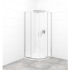  Zuhanysarok negyedkör 80x80 cm SAT TEX SATBKTEXS80CRT kád, zuhanykabin