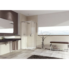 Zuhanysarok négyzet 80x80 cm Huppe Aura elegance 401301.092.322 kád, zuhanykabin