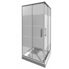 Zuhanysarok négyzet 80x80 cm Jika Lyra Plus H2513810006651 kád, zuhanykabin