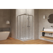  Zuhanysarok négyzet 90x90 cm SAT Project SATBKMUQ90CRT kád, zuhanykabin