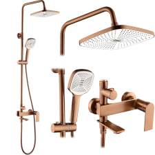  Zuhanyszett REA STORM COPPER BRUSH csaptelep