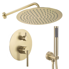 Zuhanyszett rejtett Rea Argon Gold Brush + box csaptelep