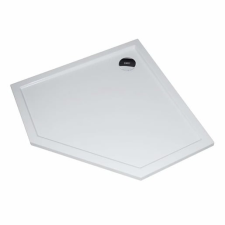 Zuhanytálca különleges Hüppe Purano 90x90 cm öntött márvány fehér 210601.055 kád, zuhanykabin