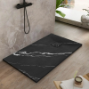  Zuhanytálca Magnum CARRARA BLACK 80x100