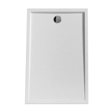  Zuhanytálca négyszögletes Hüppe Purano 100x80 cm öntött márvány fehér 202271.055 kád, zuhanykabin