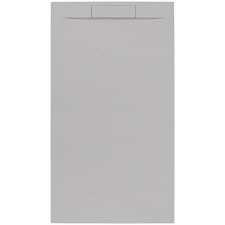 Zuhanytálca négyszögletes SAT Fusion 140x90 cm öntött márvány gris perla SATFU14090GRP kád, zuhanykabin