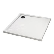  Zuhanytálca négyzet Huppe 90x90 cm öntött márvány fehér 202161.055 kád, zuhanykabin